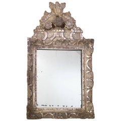 Early 18th Century French Regence Giltwood Mirror