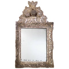 Early 18th Century French Regence Giltwood Mirror