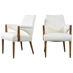Pair of Vintage Mid-Century Armchairs by Maurice Bailey for Monteverdi-Young