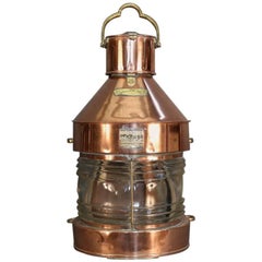 Farol "Remolcador" de cobre