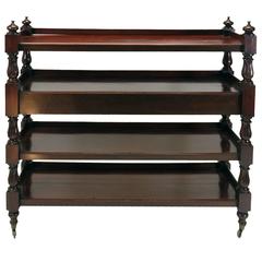 William IV Mahogany Book Shelf, circa 1830