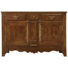 Antique French Yew Wood Buffet, circa 1800 6