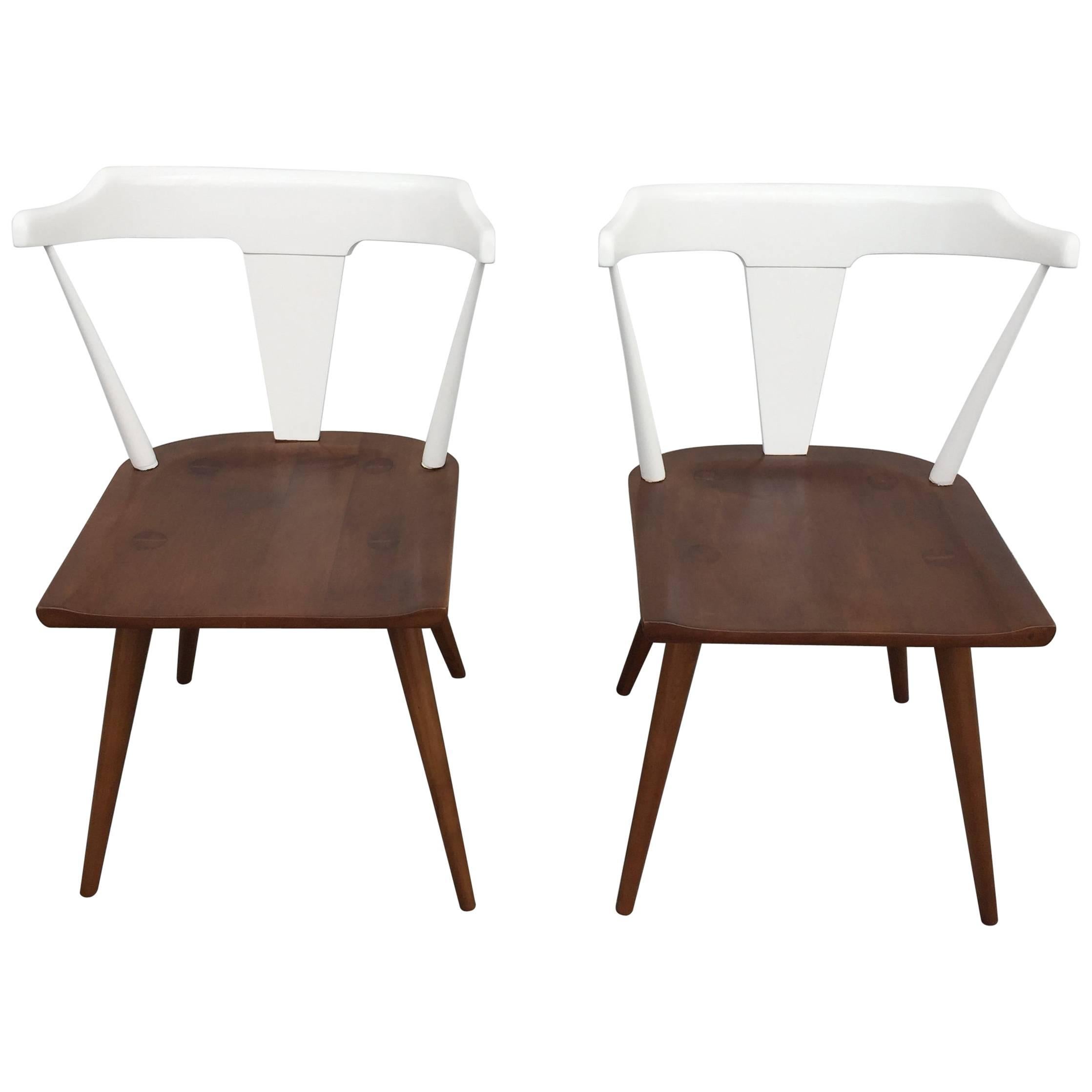 Vintage Paul McCobb Two-Tone Planner Chairs, PAIR For Sale