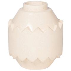 Crackle Glaze Ceramic Vase by Robert Lallemant