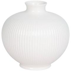 Porcelain Bulbous Form Vase by Royal Copenhagen