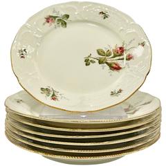 20th Century German Porcelain Salad/Dessert Plates By, Rosenthal S./7