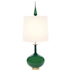 Joe Cariati Eden Table Lamp, Emerald