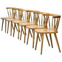 fauteuils Bobino des années 1950 par Yngve Ekstrom