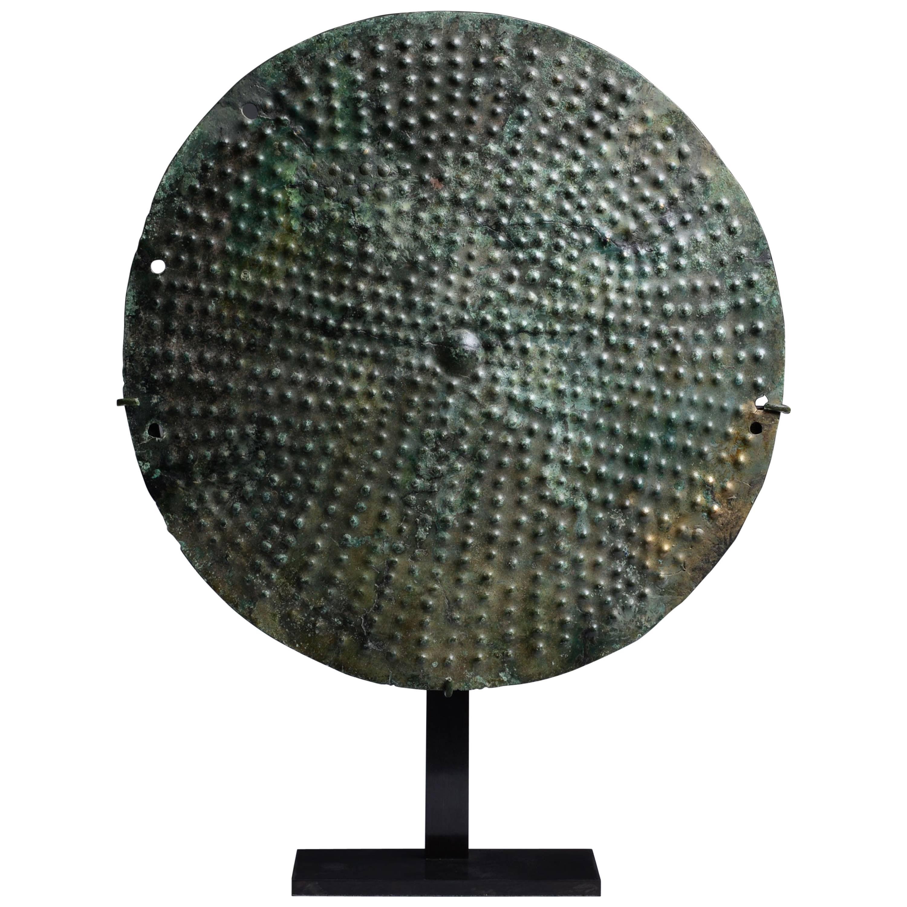 Ancient Etruscan Bronze Shield Boss, 650 BC