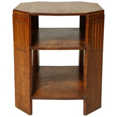 Octagonal End Table