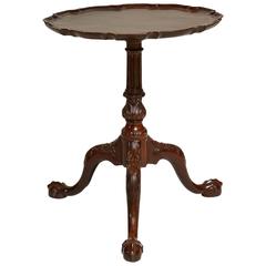 Antique George II Piecrust Tripod Table