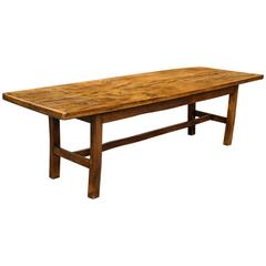Large Welsh Farm House Table 12