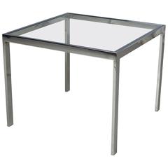 Milo Baughman Chrome End Table 6