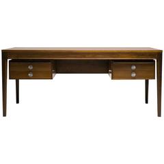 Diplomat Desk in Walnut by Finn Juhl for France & Son, Denmark