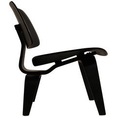Black LCW Chair by Eames for Herman Miller, 1950s