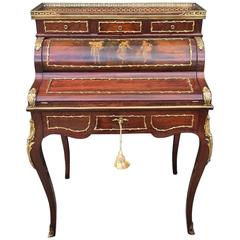 Antique Writing Desk, French Bureau De Dame, circa 1880