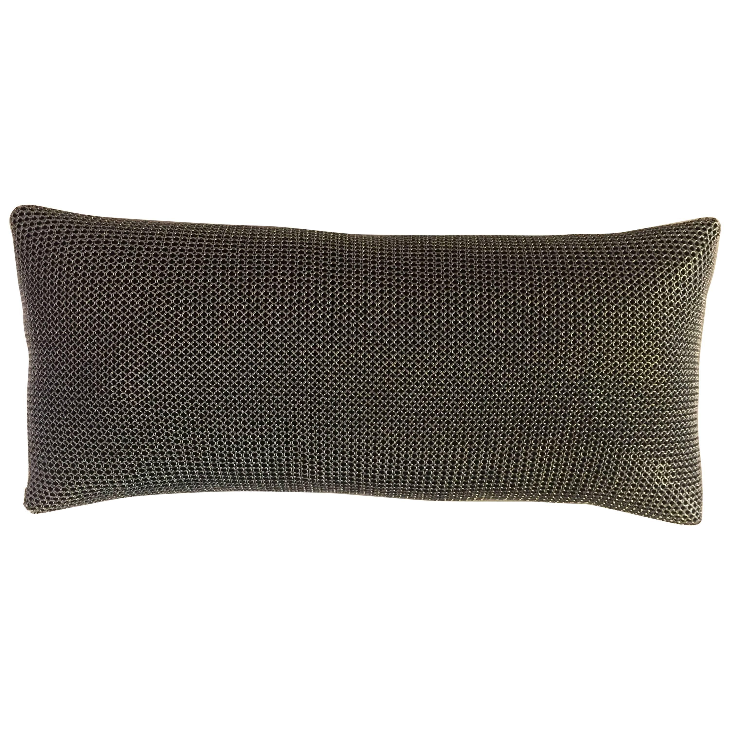 Chain Mail Pillow