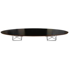 Eames "Surfboard" Cocktail Table with Elliptical Rod Base