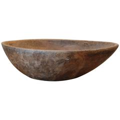 19th Century Swedish Hand-Carved Bowl 6