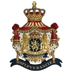 Dutch Cast Iron Coat of Arms of the Netherlands 8