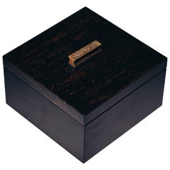 Antique Decorative Boxes, ELLA by Reda Amalou Design, 2016 - Black & Brown Lacquer