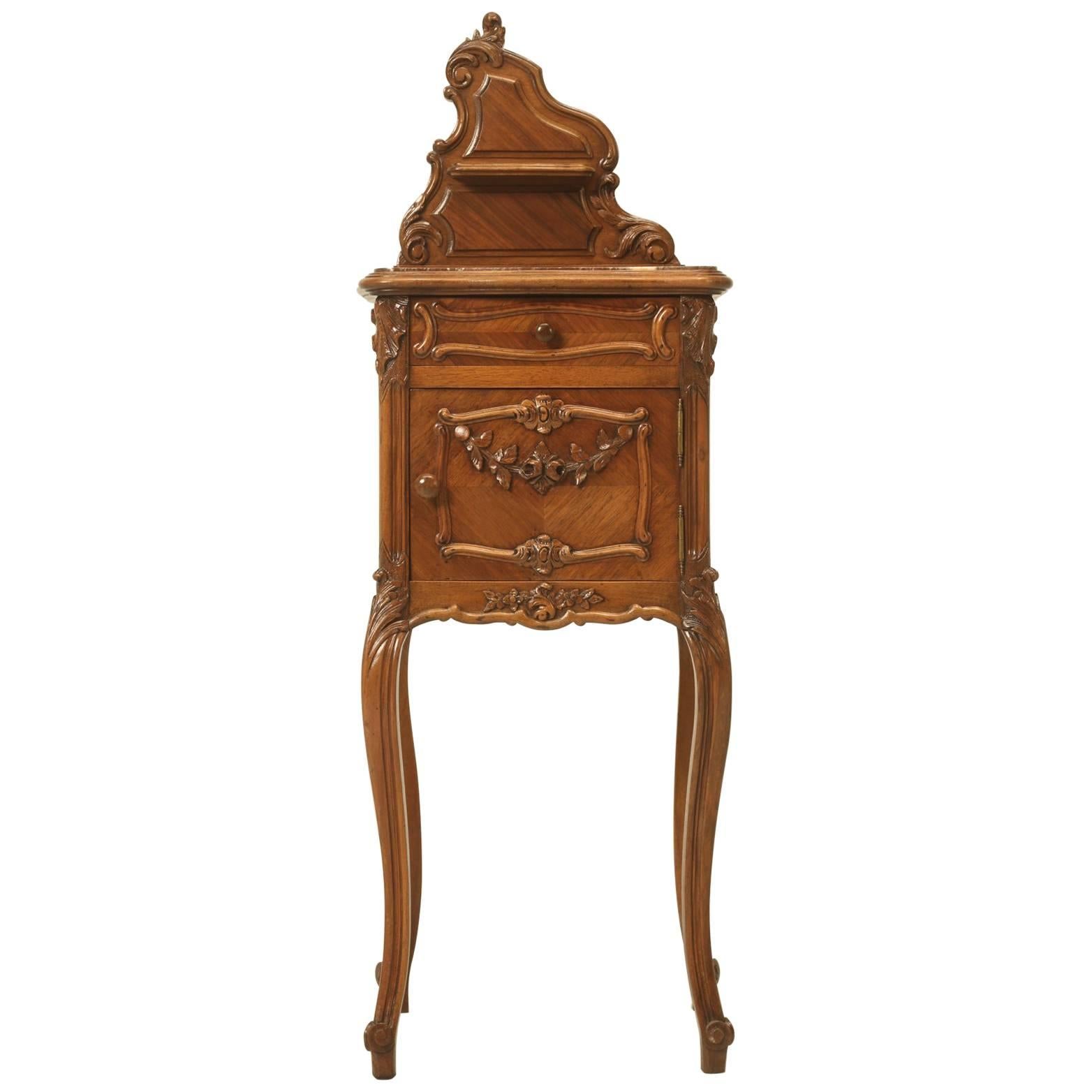Antique French Louis XV Style Nightstand