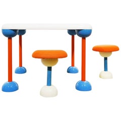 Prototype for "Micky-Mouse" Table, Ettore Sottsass for BBB Bonachina, 1971