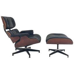 Vintage Charles and Ray Eames for Herman Miller 670 Lounge Chair 
671 Ottoman