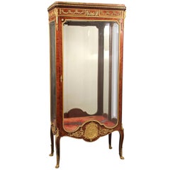Great Quality Late 19th Century Gilt Bronze Mounted Vitrine by François Linke