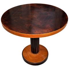 Jules Leleu Style of Occasional Table in Rosewood, 1930, Art Deco