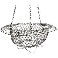 Vintage Wirework Planter Hanging Basket