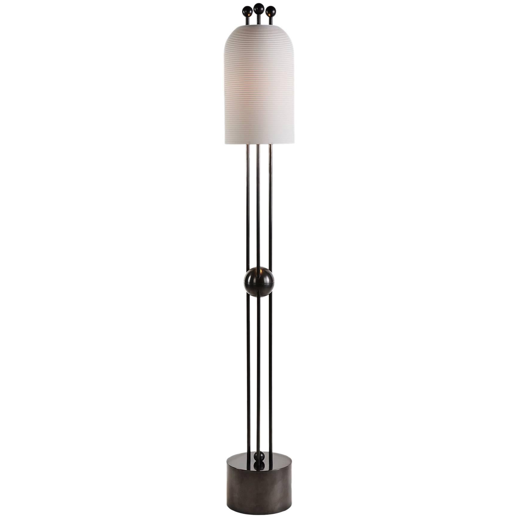 Lantern Floor Lamp by APPARATUS For Sale