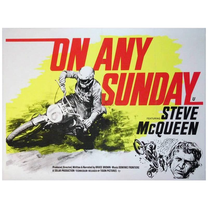 "On Any Sunday" Film Poster, 1971 For Sale