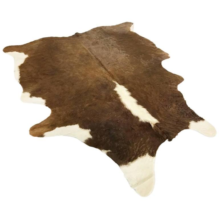 Hereford Cowhide Rug For At 1stdibs