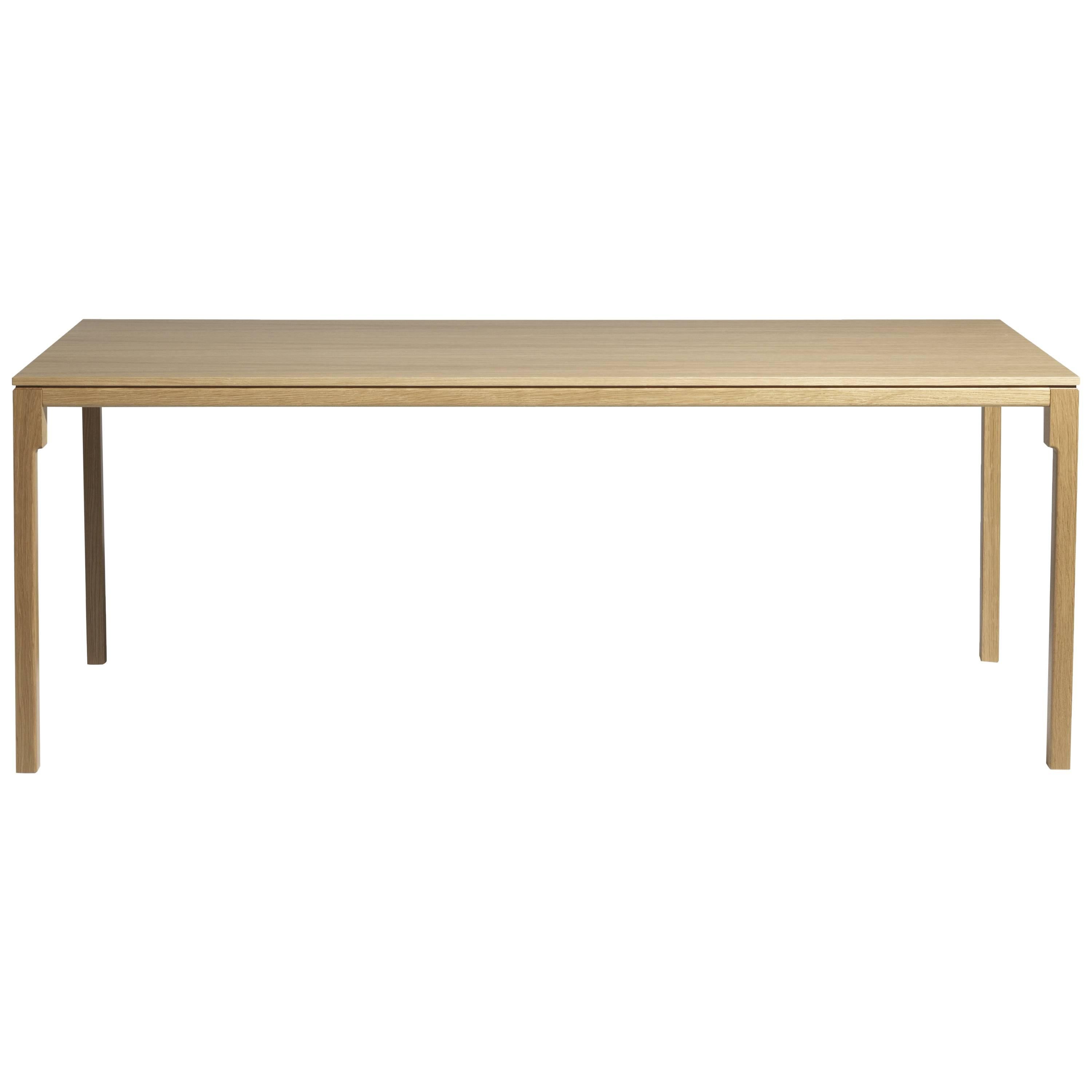 "Mingx Wooden" Table in Solid Oak Designed by Konstantin Grcic for Driade