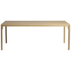 "Mingx Wooden" Table in Solid Oak Designed by Konstantin Grcic for Driade