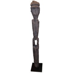 Andrianna Shamaris Iron Wood Statue from Borneo