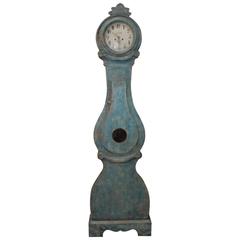 19th Century Swedish Painted Mora Clock 3