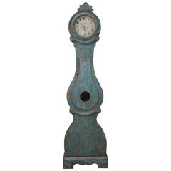 19th Century Swedish Painted Mora Clock