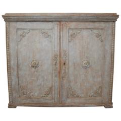 19th Century Swedish Carved Sideboard