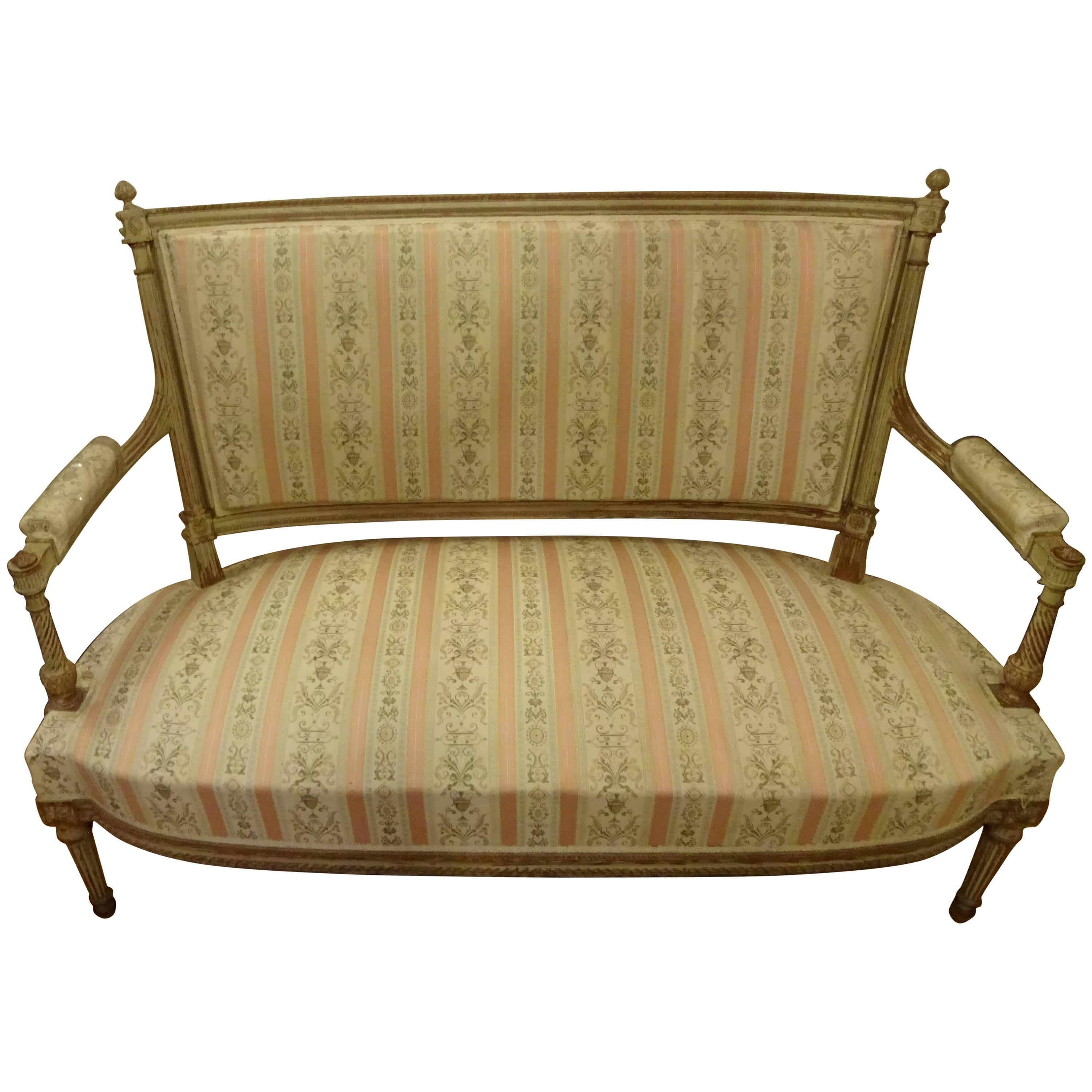 Settee Louis XVI Style, Loveseat For Sale