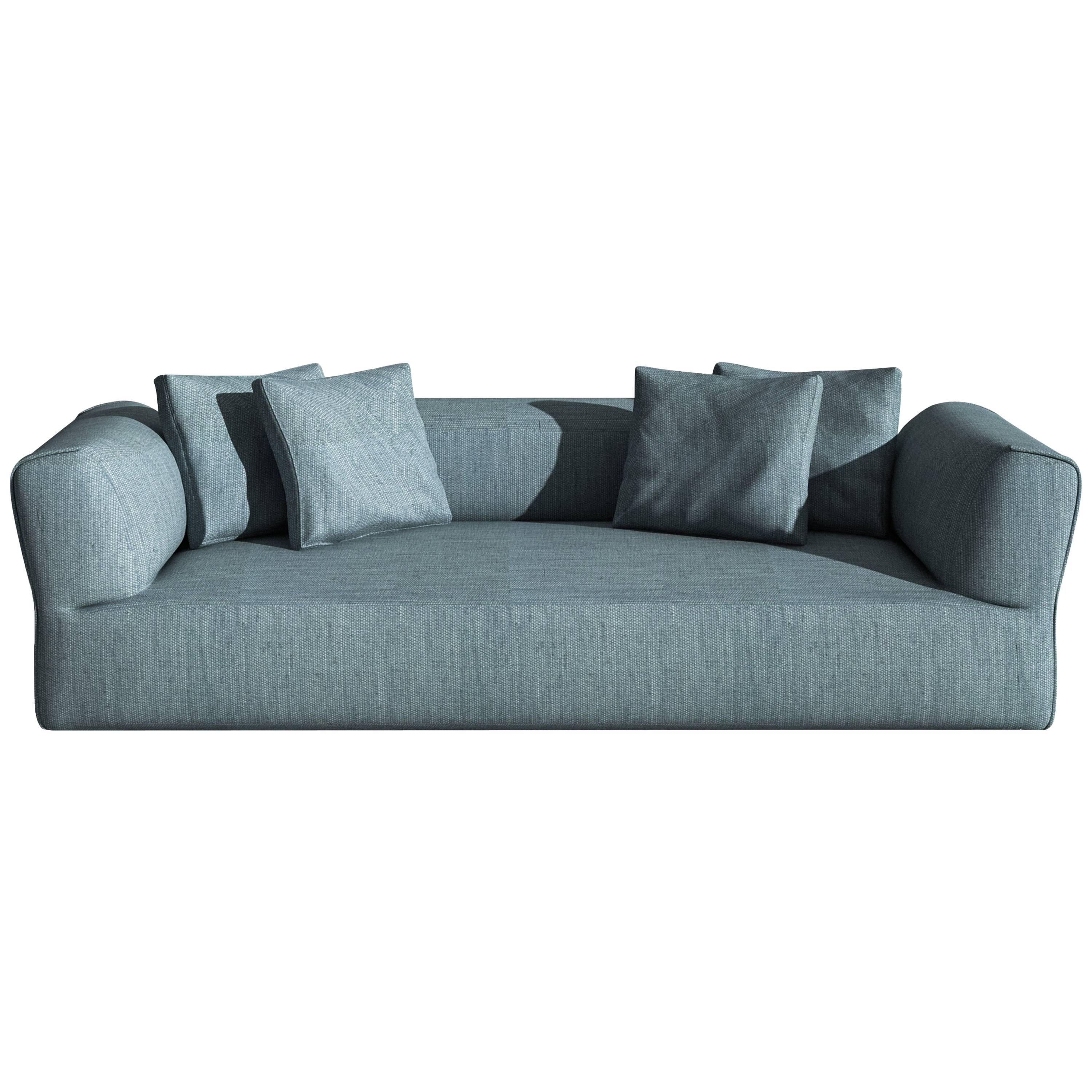 Dreisitziges, sechssitziges Sofa "Rever" von Roberto Palomba Driade, 2017