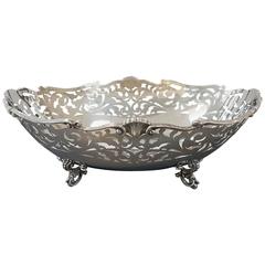 20th Century Sterling Silver Pierced Centrepiece 11