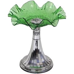 Delightful Art Nouveau Centrepiece Glass Bowl, Austria, circa 1910 2