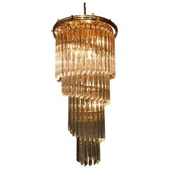 1970s Chandelier in the Style of Venini 8