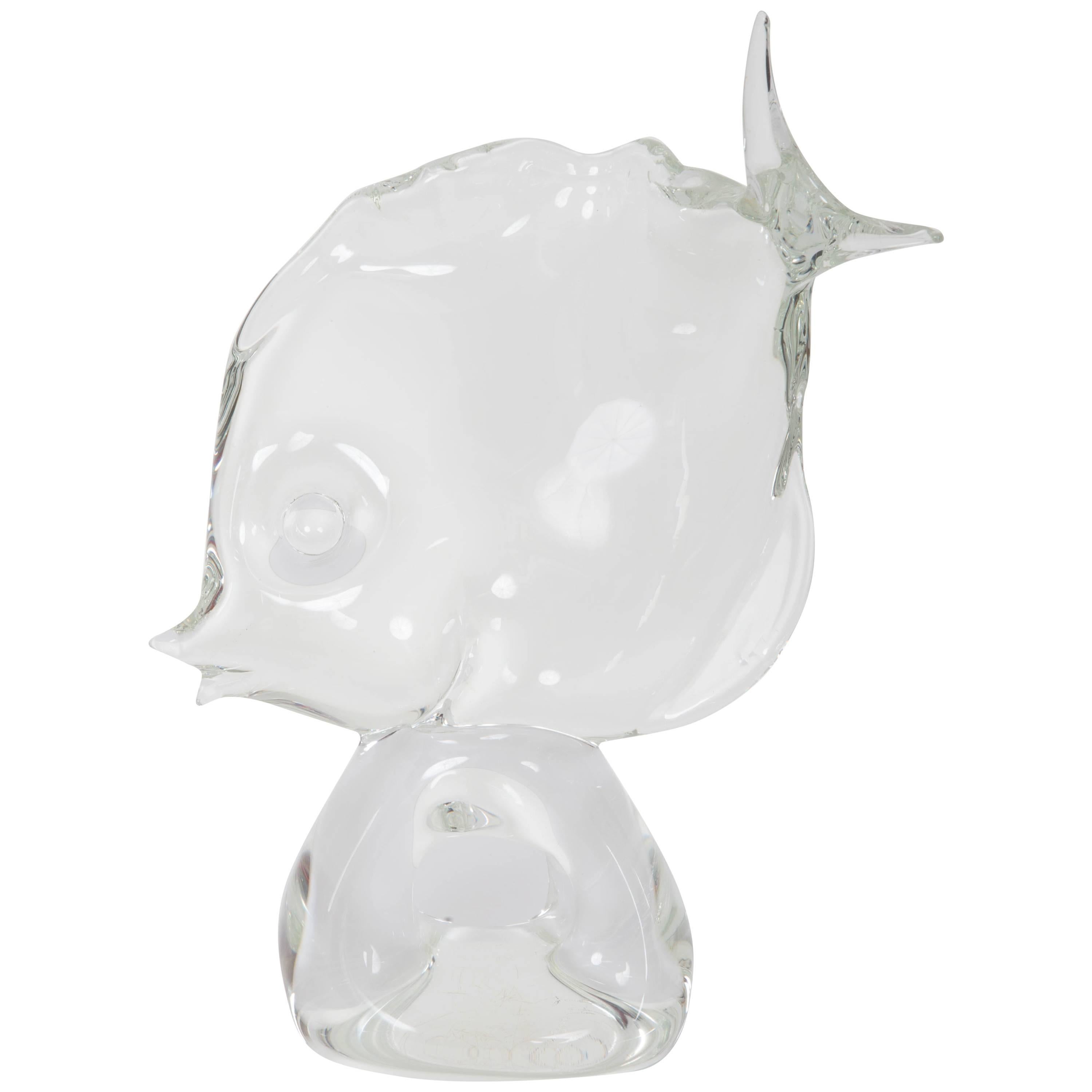 Murano Glass Angle Fish by Licio Zanetti