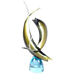 Mid-Century Murano Glass Fish 7