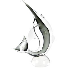 Mid-Century Murano Glass Swordfish 6