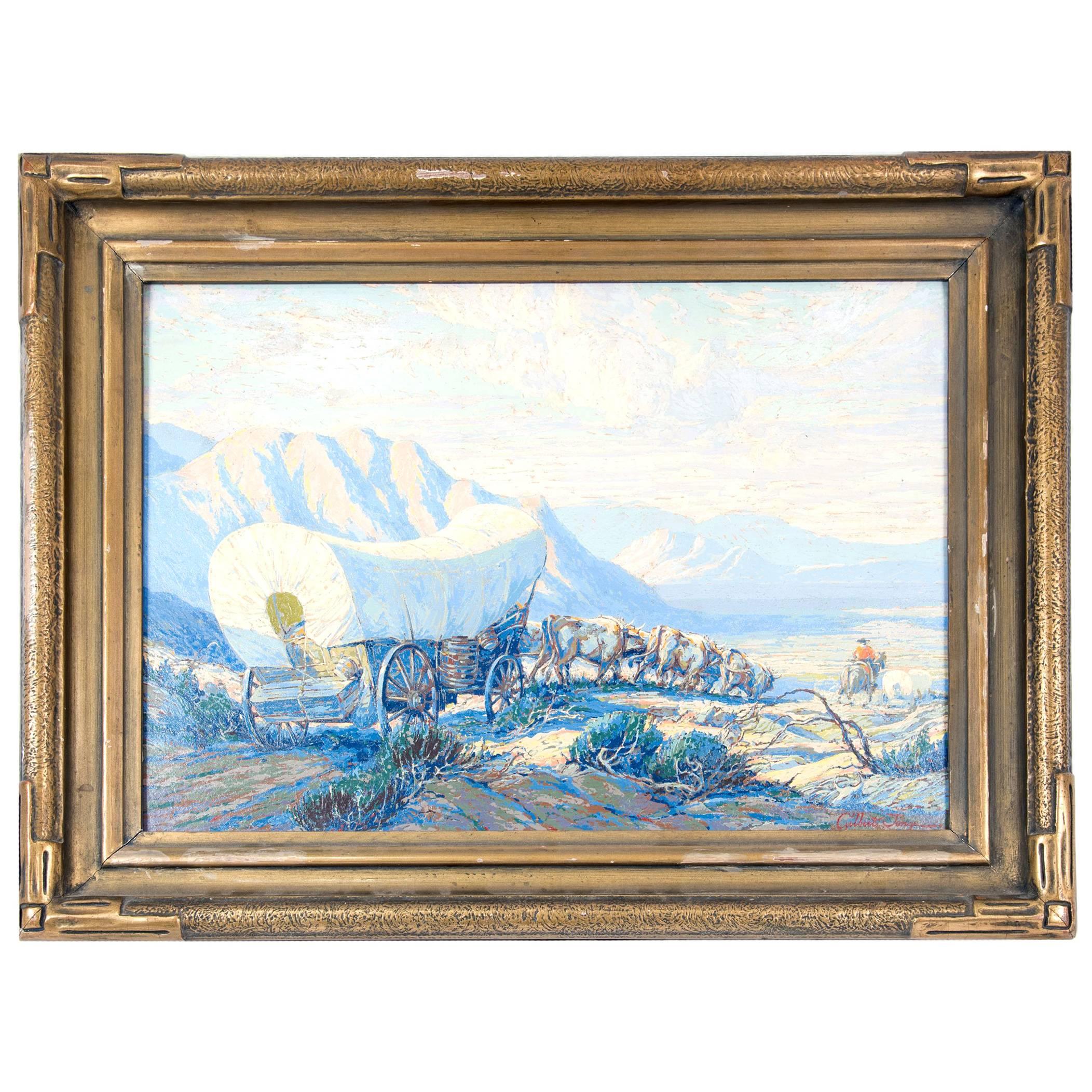 Covered Wagon by Gilbert Tonge