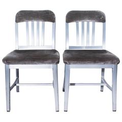 Pair of General Fireproofing Co. Armchairs, Refinished